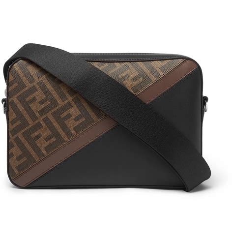 fendi logo messenger bag|Fendi Messenger bag women's.